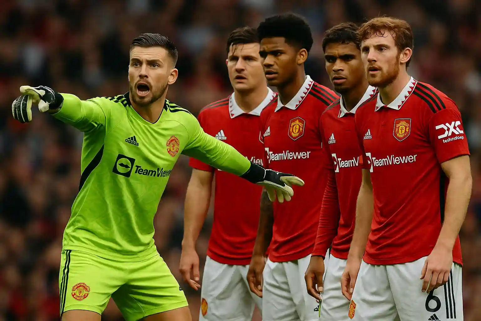 John Victor chỉ huy hàng thủ, truyền cảm hứng cho các hậu vệ MU