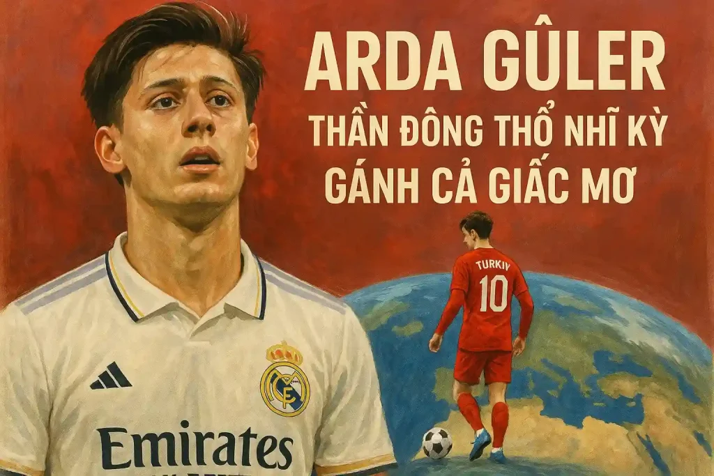 Arda Guler: “Thần đồng Thổ Nhĩ Kỳ” gánh cả giấc mơ